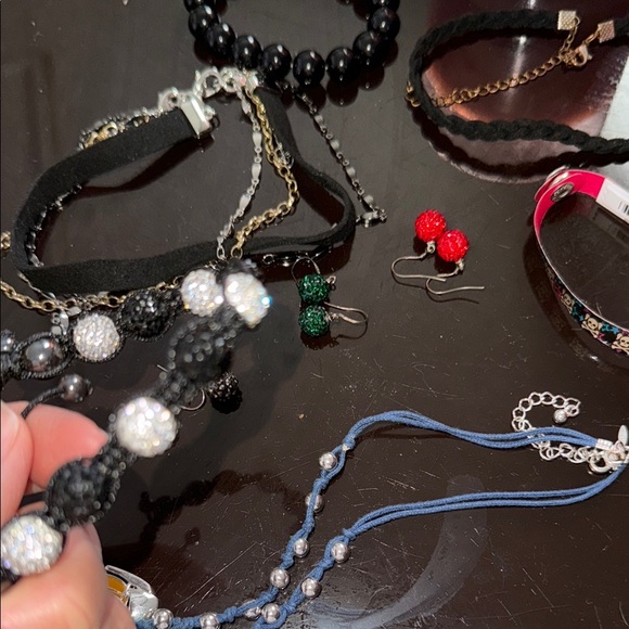 Assorted Jewelry Set with Bracelets and Earrings - Picture 2 of 3